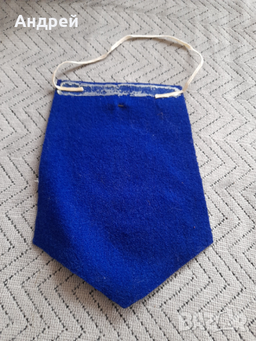 Старо флагче,значка ОС на БСФС Ямбол, снимка 5 - Други ценни предмети - 44656212