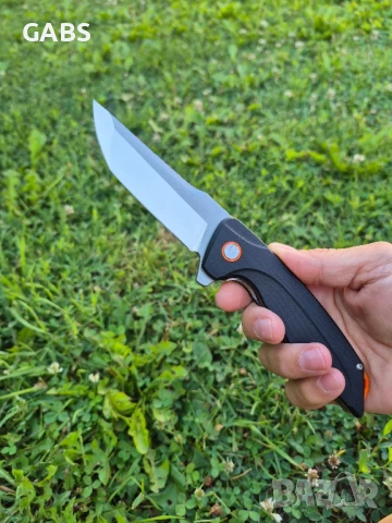 Сгъваем джобен нож ,стомана D2, D117, снимка 6 - Ножове - 50991349