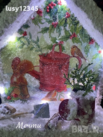 Къщичка-Снежна приказка!, снимка 5 - Декорация за дома - 52237619