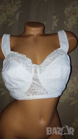 Jolinesse 90 C- Памучен комфортен сутиен с меки чашки без банели 