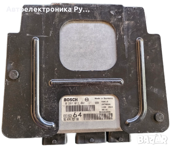 Компютър двигател за Peugeot 307 (03.2002 - 12.2009) 2.0 HDI 110, 107 к.с., № 0281011081 