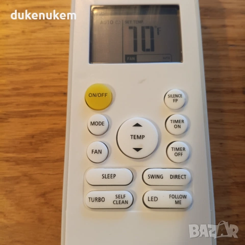 Дистанционно управление за климатик OLMO RG57A6-BGEFU1, снимка 7 - Климатици - 53244523