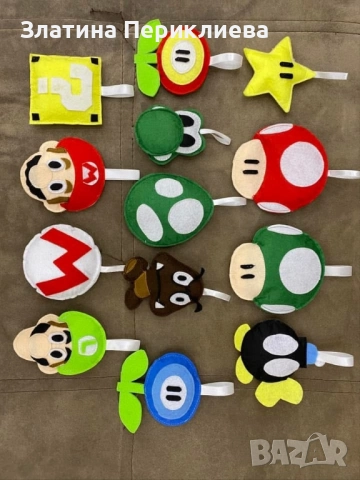 Коледни играчки от филц, снимка 11 - Други - 52532285