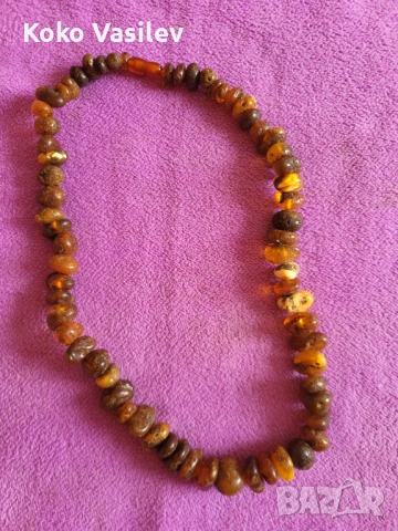 Огърлица от Балтийски кехлибар