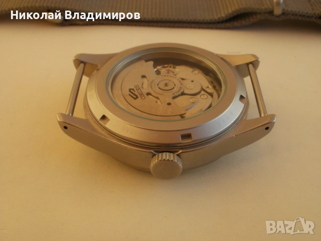 Seiko 4R36 оригинален мъжки Японски голям ръчен часовник, снимка 11 - Мъжки - 53636522