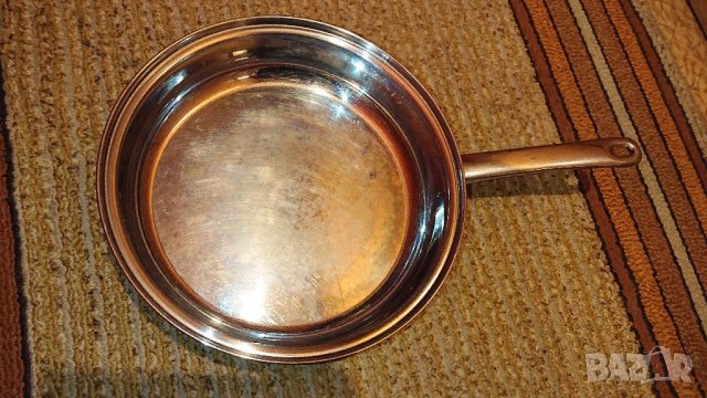 Марков неръждаем тиган, снимка 3 - Съдове за готвене - 38806847