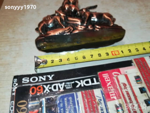 ЖЕНА С КОЗЛЕТА-МЕТАЛНА ЗАПАЛКА 0709251707LCHERY, снимка 9 - Антикварни и старинни предмети - 51634129