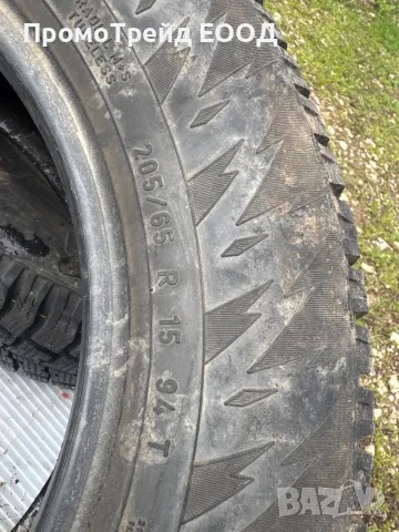 Два броя зимни гуми гума Пирели Pirelli 205/65 R15 15”, снимка 3 - Гуми и джанти - 49958959