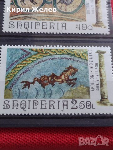 Пощенски марки чиста серия без печат Антична мозайка поща Албания редки за КОЛЕКЦИЯ 38158, снимка 7 - Филателия - 40784625