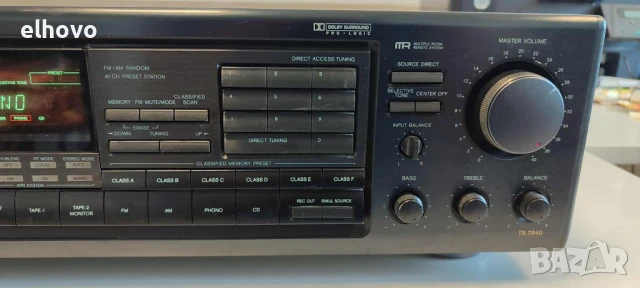 Ресивър Onkyo TX-7840, снимка 9 - Ресийвъри, усилватели, смесителни пултове - 51114568