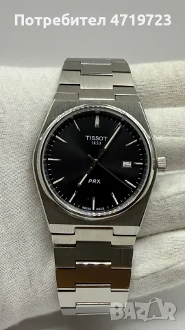Tissot Prx Quartz Black Dial, снимка 2 - Мъжки - 55798064