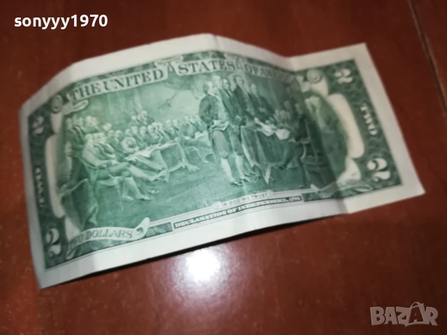 2 ДОЛАРА-РЯДКА БАНКНОТА ЗА КОЛЕКЦИЯ 1408251057, снимка 14 - Нумизматика и бонистика - 51362739