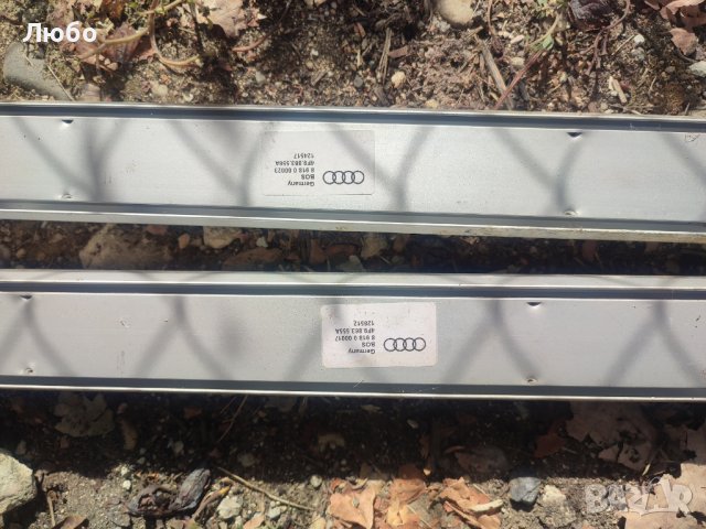 Алуминиеви релси в багажниказа за закрепване на товари за Ауди А6 ц6 4ф комби Audi A6 c6 4f avant, снимка 3 - Части - 42624877