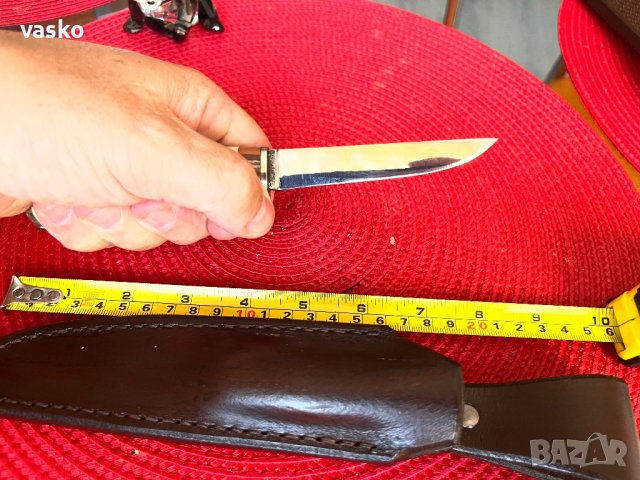 Ръчна изработка,рог,кания, снимка 10 - Ножове - 41843956