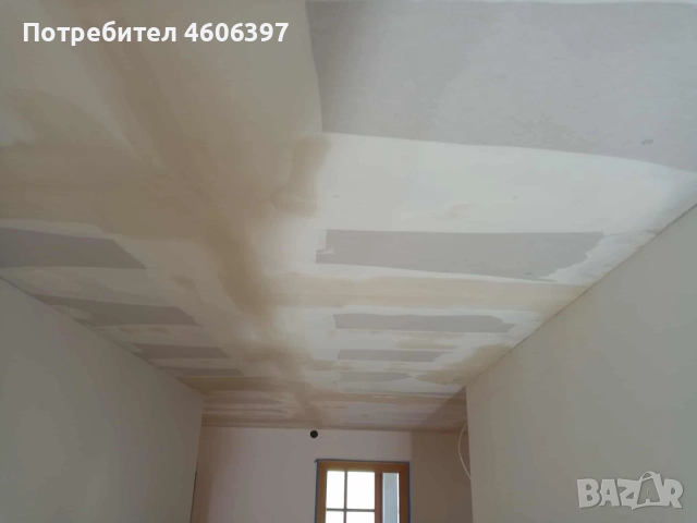 Строителни услуги- монтаж на гипсокартон,шпакловане,боядисване и други., снимка 5 - Майстори - 51879588