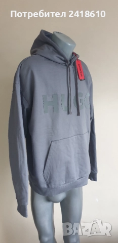 Hugo Boss HUGO Ditchle Oversize Mens Hoodie Size M / L НОВО! ОРИГИНАЛ! Мъжки Суичер!, снимка 10 - Суичъри - 52539075