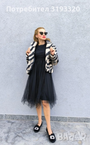 Късо палто-универсален размер , снимка 5 - Якета - 51636543