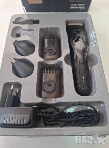 Тример за брада и коса Taurus HUBBLE ZOOM, WET & DRY, IPX6, острие от неръждаема стомана, обхват на , снимка 2 - Тримери - 52611254