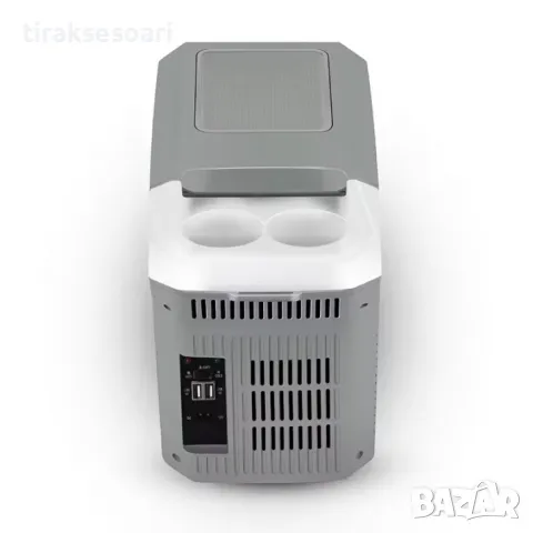 Електрическа хладилна кутия 8L за автомобил, каравна, кемпер, 12V 220V, снимка 2 - Аксесоари и консумативи - 50210701