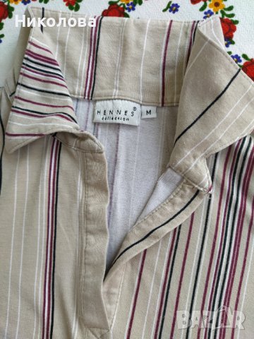 Памучна блуза с къс ръкав., снимка 5 - Тениски - 41230175