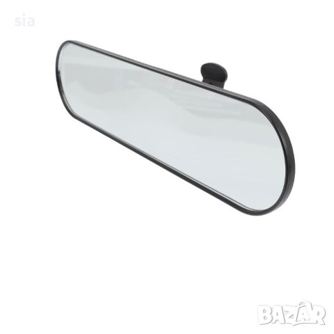 Огледало за обратно виждане, овал, вендуза, 27см, черно, снимка 2 - Аксесоари и консумативи - 42007161