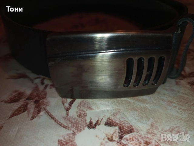 LLOYD Оригинал Нов Мъжки Колан Изцяло от Естествена Кожа 115см., снимка 4 - Колани - 52777229