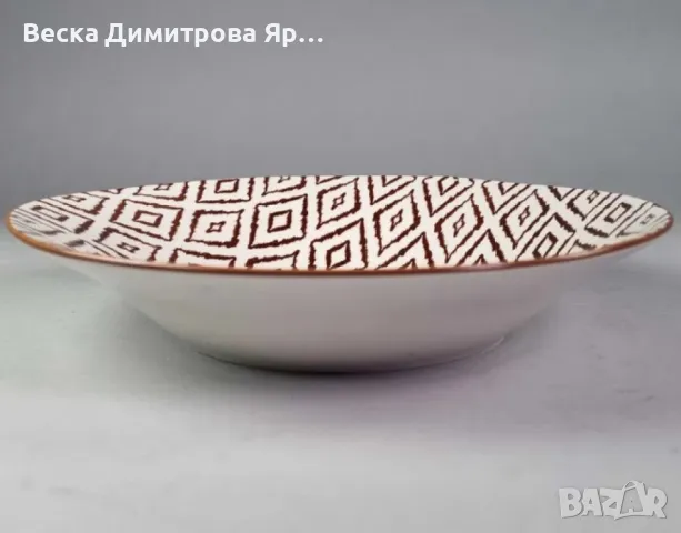 Керамичен сервиз за хранене от 24 части - Съвършенство и елегантност за вашата трапеза, снимка 9 - Сервизи - 47400374