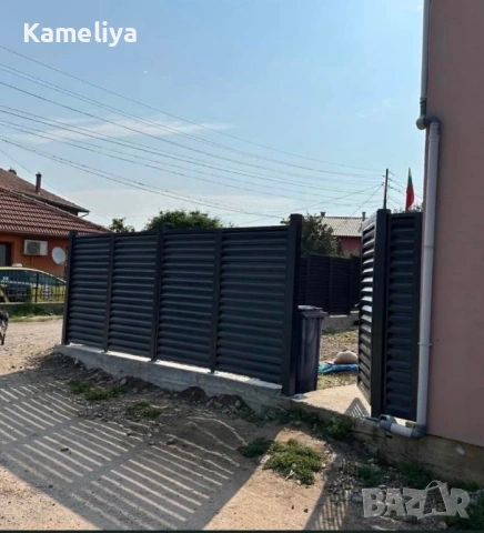 Ламелни порти и огради , снимка 3 - Огради и мрежи - 53280787