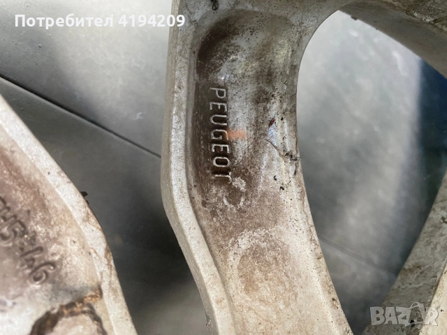 508 1 брой джанта Peugeot 508, снимка 4 - Гуми и джанти - 51774915