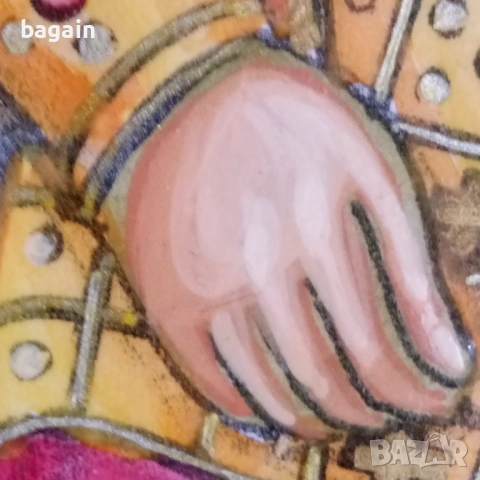 Икона на Св.Княз Борис I , снимка 3 - Икони - 53689298