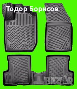 Стелки гумени /леген/ за Dacia Duster след 2022г.