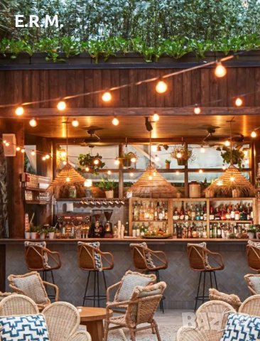 Струнни светлини Гирлянд светлина от 25 крушки парти лампички  декорация за кафе сватба рожден ден п, снимка 5 - Външни лампи - 40418762