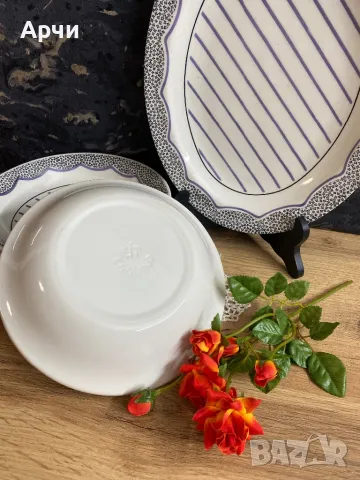 Английски порцеланови чинии -EIT , снимка 2 - Чинии - 49793041