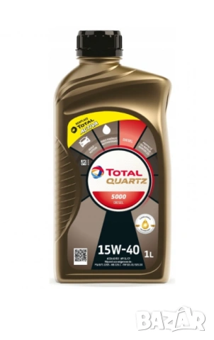 Моторно Масло TOTAL QUARTZ 5000 15W-40 1L