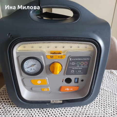 Мобилно зарядно за акумулатор на кола