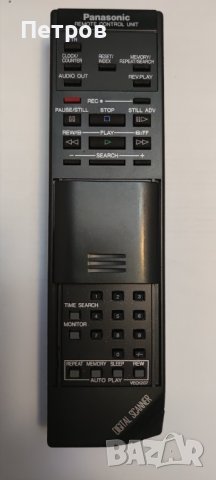 Дистанционно Panasonic VHS , снимка 2 - Плейъри, домашно кино, прожектори - 44341167