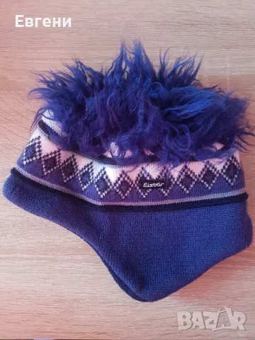 Зимна шапка на марка Eisbar, снимка 3 - Шапки - 48715702