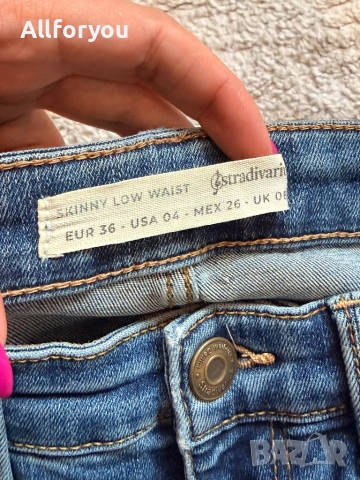Дамски дънки Stradivarius , снимка 2 - Дънки - 53850458