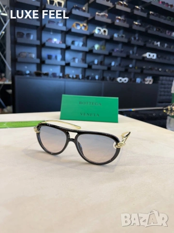 Bottega Veneta 💎 Дамски Слънчеви Очила , снимка 3 - Слънчеви и диоптрични очила - 53396602