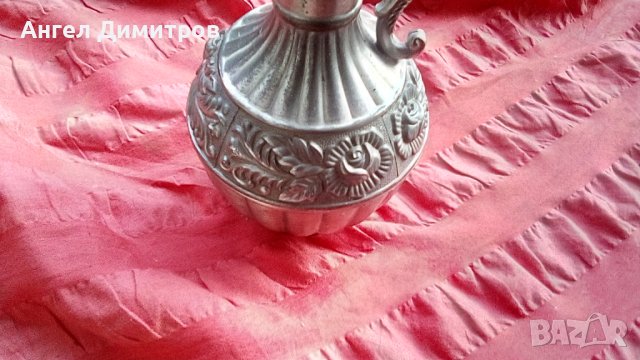 Стара метална кана, снимка 3 - Антикварни и старинни предмети - 41896445