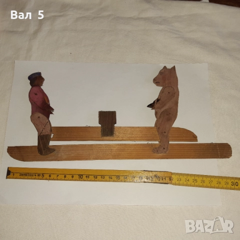 Много стара дървена играчка, снимка 2 - Антикварни и старинни предмети - 51987876