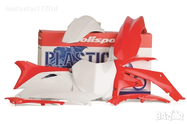 Мото крос пластмаси, кори, калници, кит, слайдери Polisport разпродажба., снимка 7 - Части - 52680698
