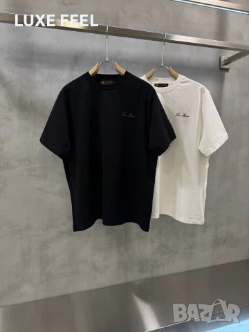 LORO PIANA 🔹Мъжки Памучни Тениски 
