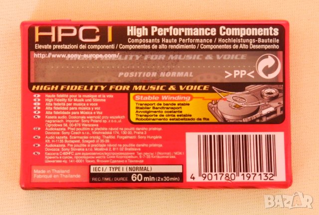 Sony HF 60 Good for CD IEC I TYPE I , снимка 2 - Колекции - 41909638