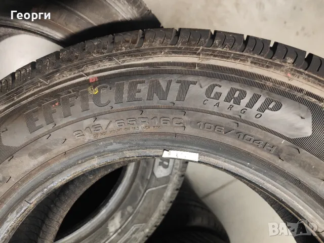 Летни гуми 215/65/16C Goodyear, снимка 4 - Гуми и джанти - 49608224