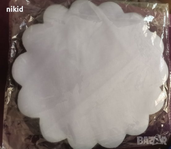 100 бр Кръгли тюлени кръгчета тюл тюлени тюлчета органза органзени за декорация сувенири и ръчна, снимка 7 - Други - 37745488