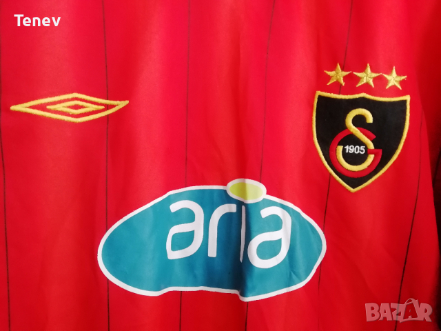 Galatasaray Umbro Vintage оригинална фланелка Галатасарай XL тениска 2003/2004 Third трети екип , снимка 3 - Тениски - 36481659