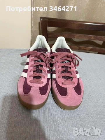 Продавам нови Спортно-елегантни обувки Adidas Gazelle, снимка 4 - Дамски ежедневни обувки - 52381890