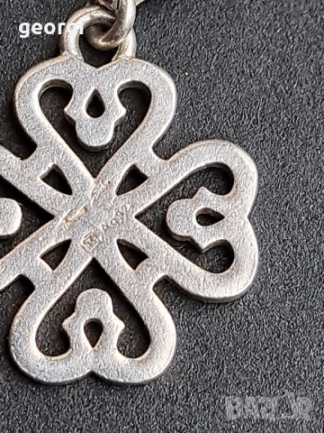 сребърна гривна Thomas sabo Charm club със 7 талисманчета , снимка 16 - Гривни - 52591377