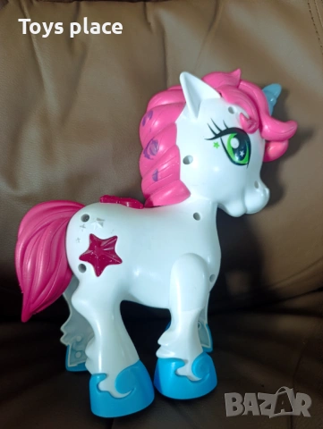 Красива интерактивна играчка моето малко пони My little pony , снимка 8 - Фигурки - 53559141